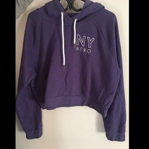 Aeropostale cropped hoodie